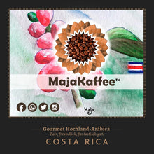 Laden Sie das Bild in den Galerie-Viewer, MajaKaffee aus Costa Rica "dark Roast"